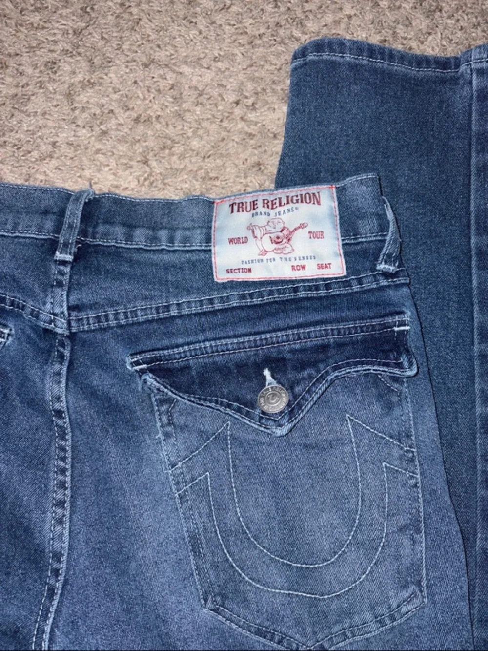 True Religion Men’s Blue Jeans